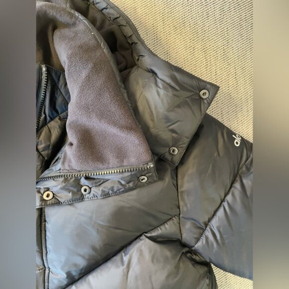 NEW ALO Gold Rush Puffer Trench Long Coat Jacket | US M Unisex - Picture 12 of 14